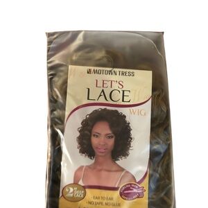 BRAND NEW!!! Unopened. Let's Lace Curly Lace Front Wig - Blonde